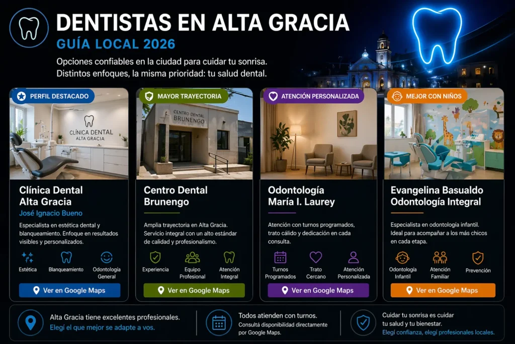mejores dentistas de alta gracia 2026